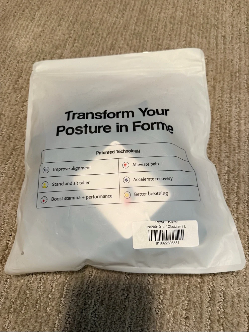 NWT Forme Power Bra - Picture 6 of 6